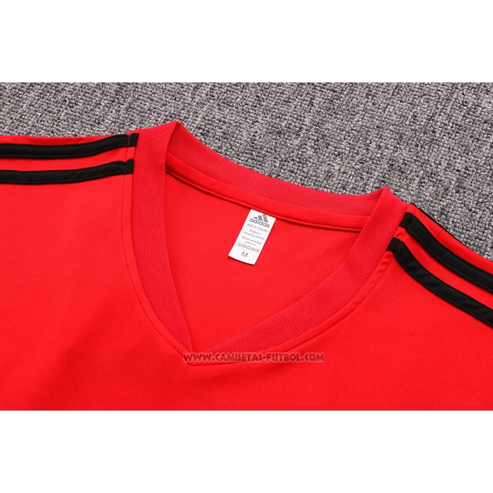 Chandal del Flamengo Manga Corta 2022-2023 Rojo